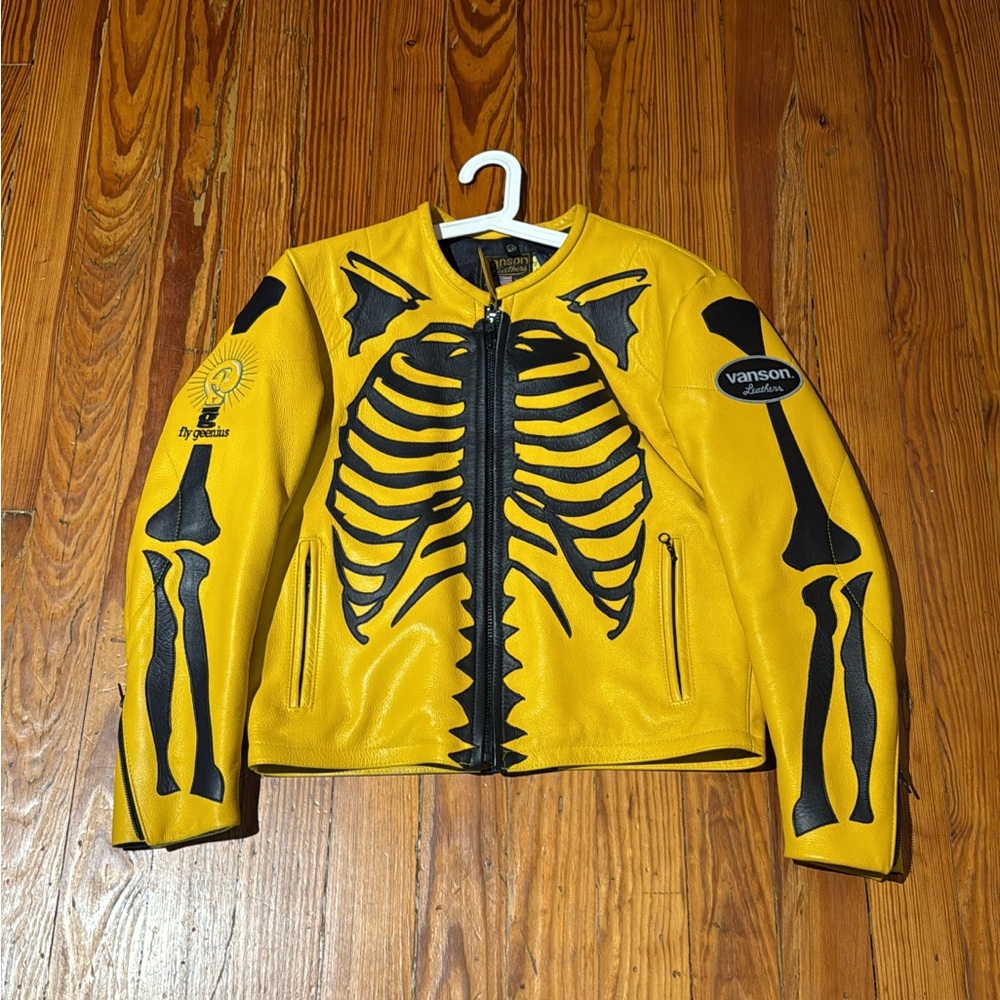 Vans Yellow Skeleton Performance Jacket